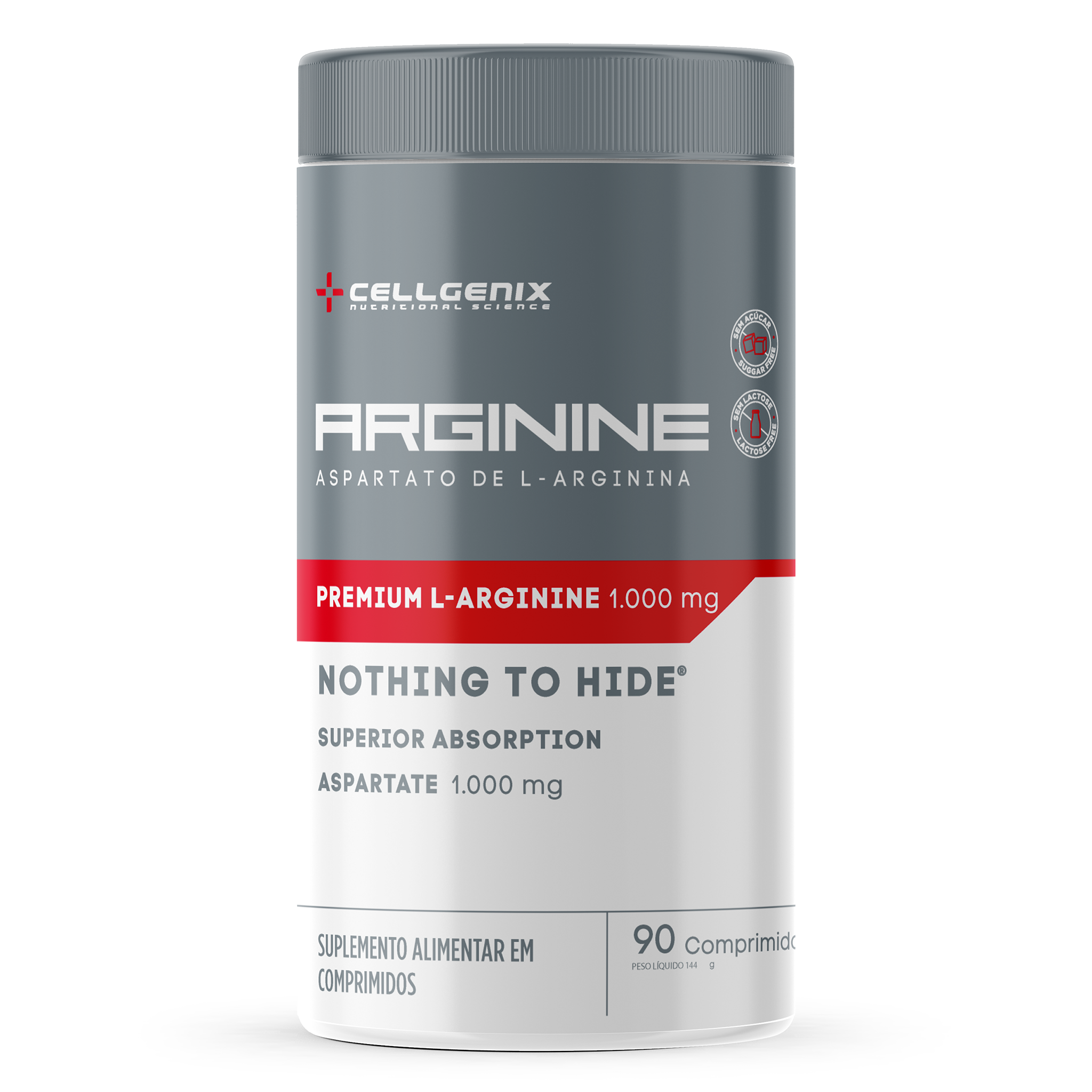 Arginina 1G (1000mg) - O Gatilho para o Pump Extremo e Vascularização