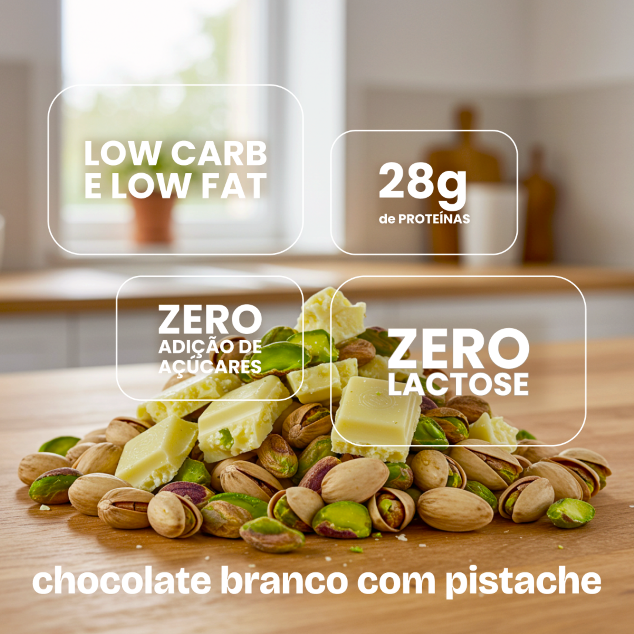 Chef Whey Paris 6 - Chocolat Blanc et Pistache 800g