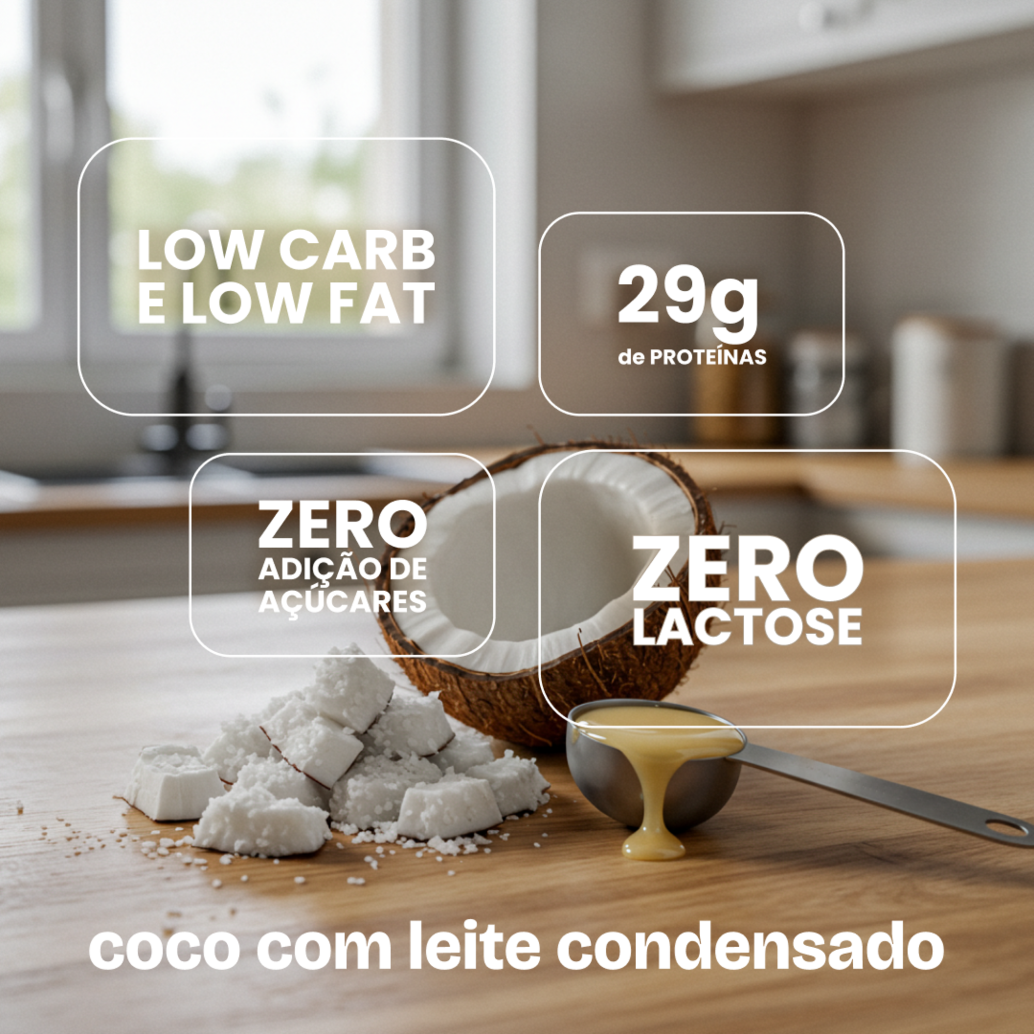 Chef Whey Paris 6 - Noix de Coco (Beijinho) 800g