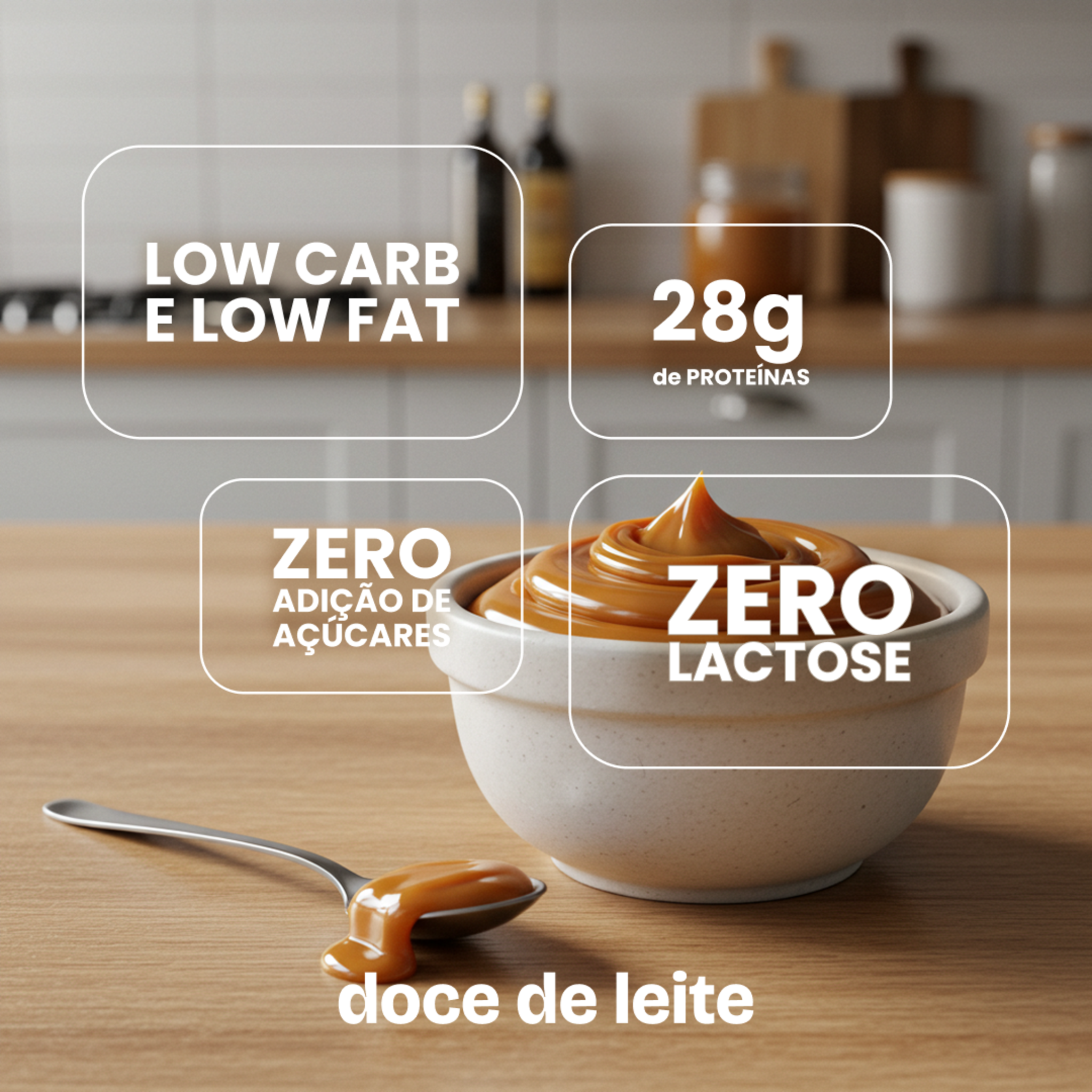 Chef Whey Paris 6 - Confiture de Lait 800g (Doce de Leite)