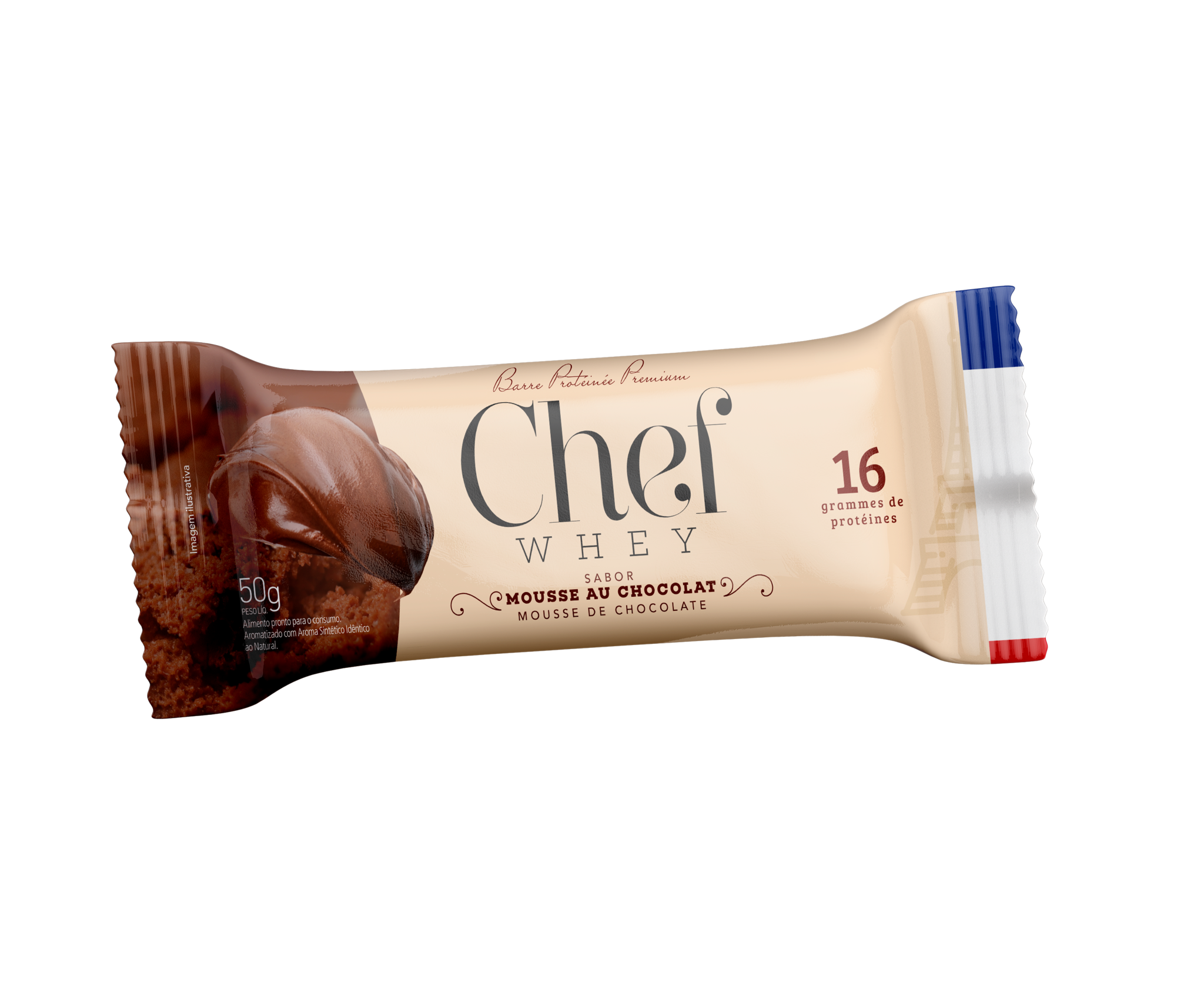 Barra de Proteína - Mousse de Chocolate (Caixa 12un)