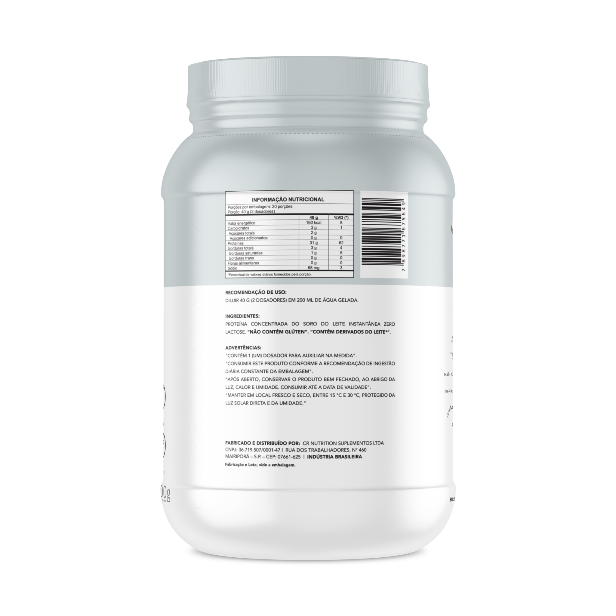 Chef Whey Clinical Natural 907g - A Base de Proteína Pura para Sua Saúde e Performance