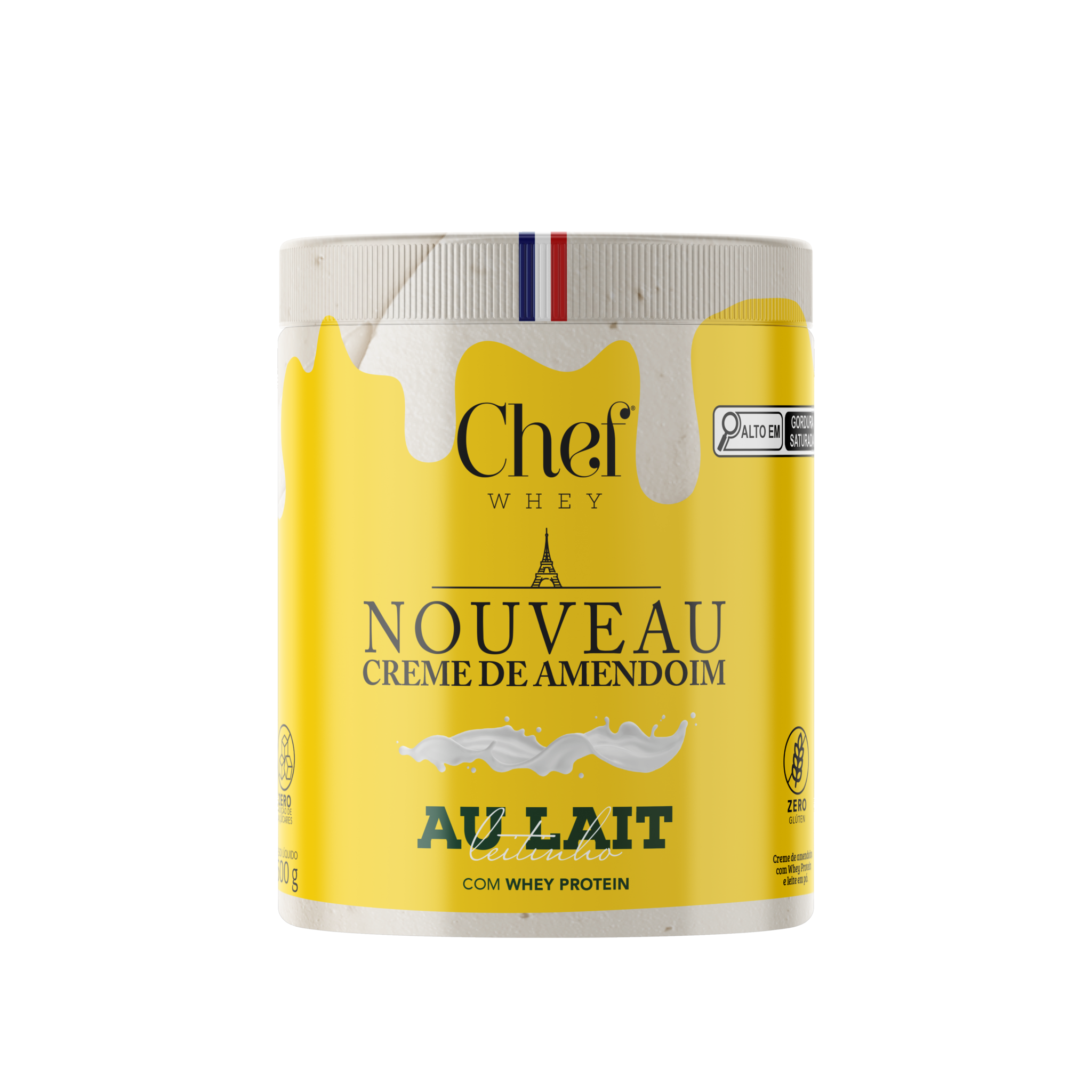 Creme de Amendoim Au Lait 600g - O Sabor da Infância que Agora Constrói seu Shape