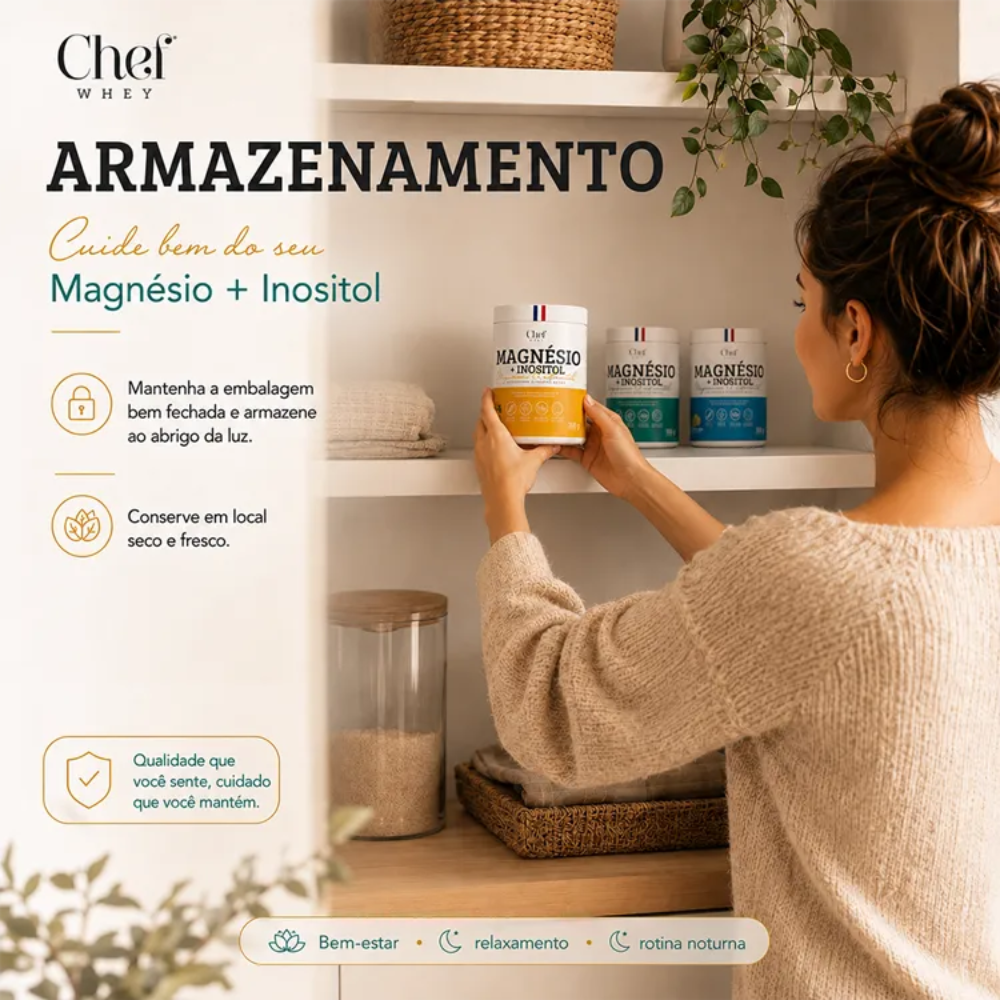 MAGNÉSIO + INOSITOL 300g - MARACUJÁ