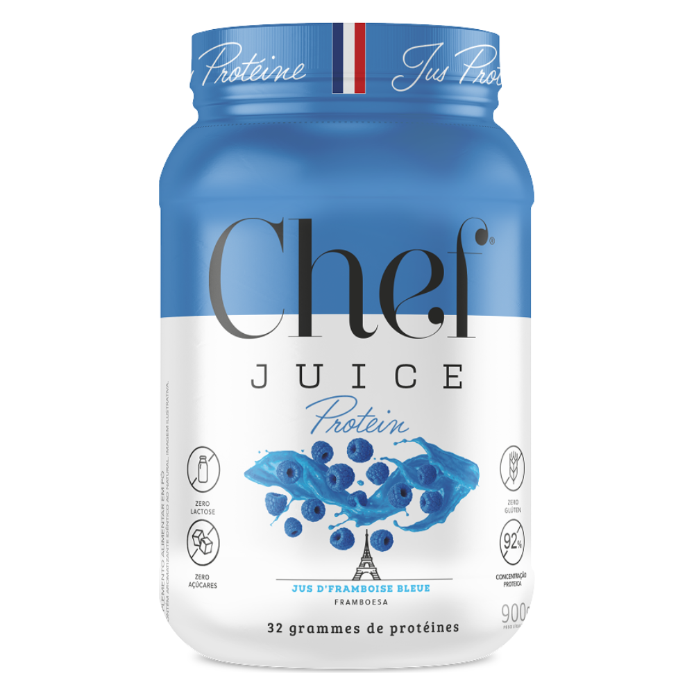 CHEF JUICE PROTEIN SABOR BLUE RASPBERRY 900G