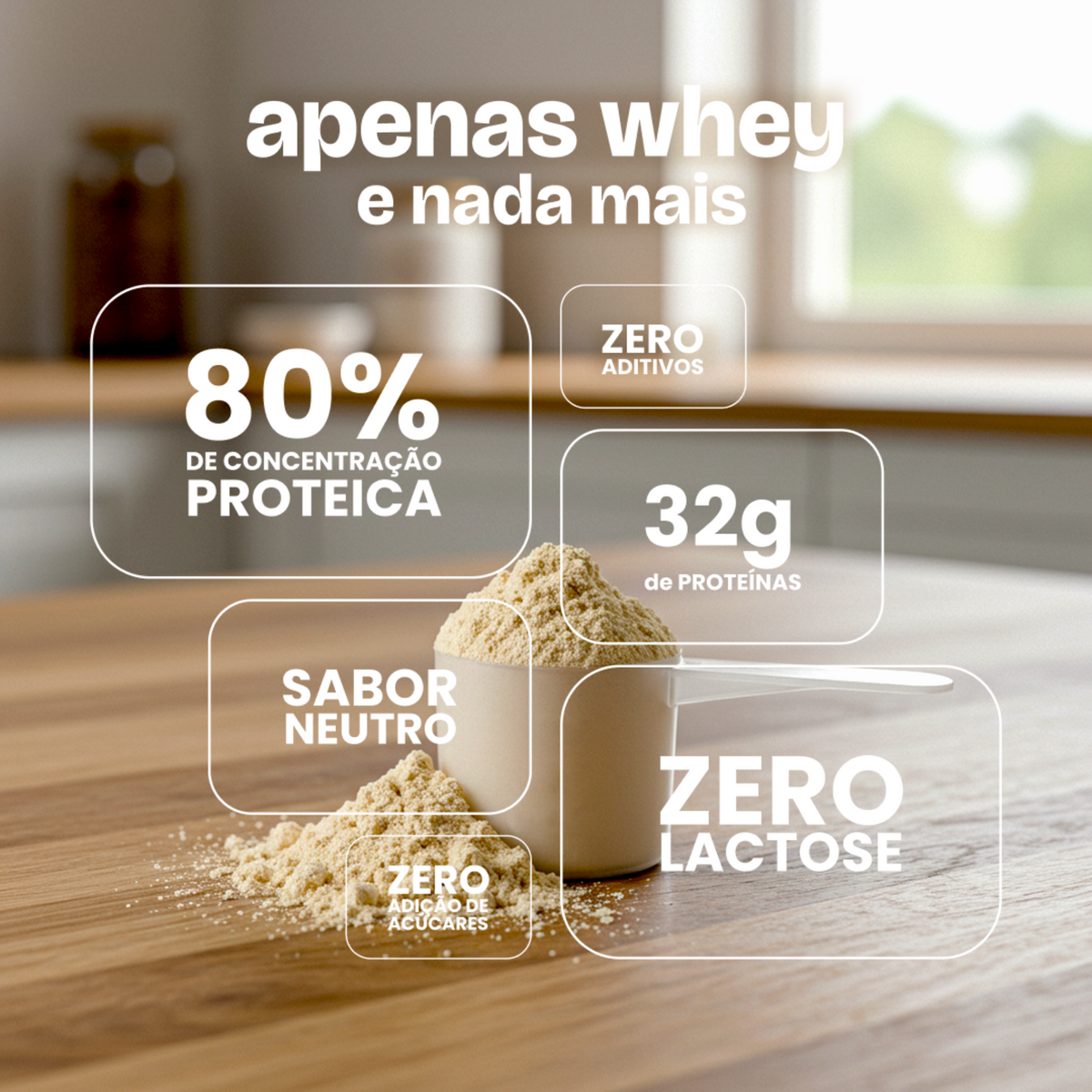 Chef Whey Clinical Natural 800g - A Base de Proteína Pura para Sua Saúde e Performance