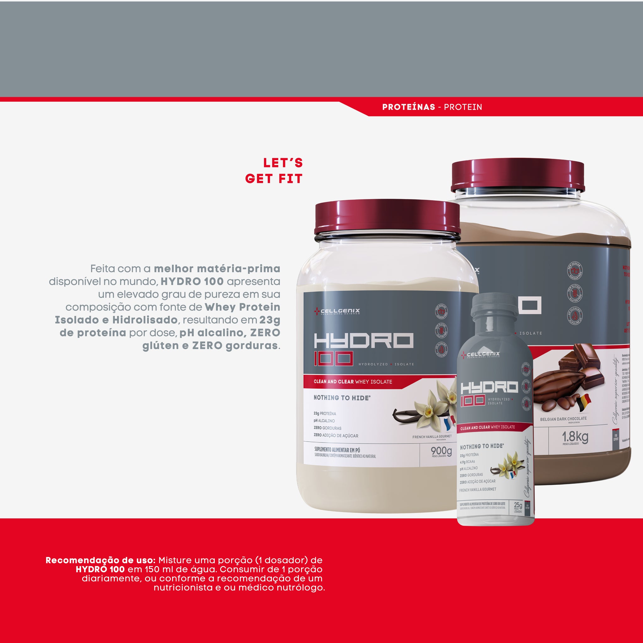 Hydro 100 Whey Hidrolisado 900g - American Cookies & Cream