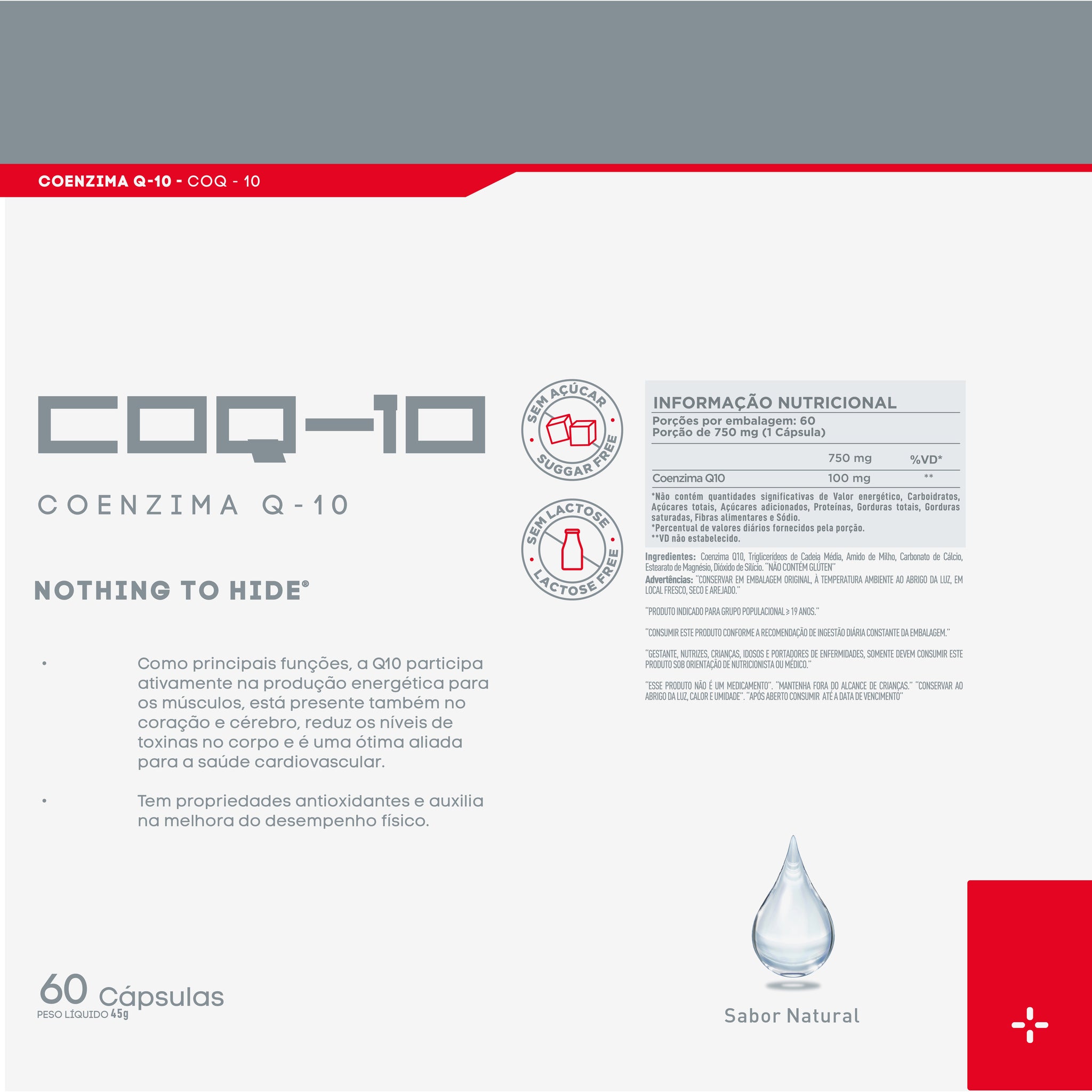 Coenzima Q10 100mg - Energia Celular e Poder Antioxidante
