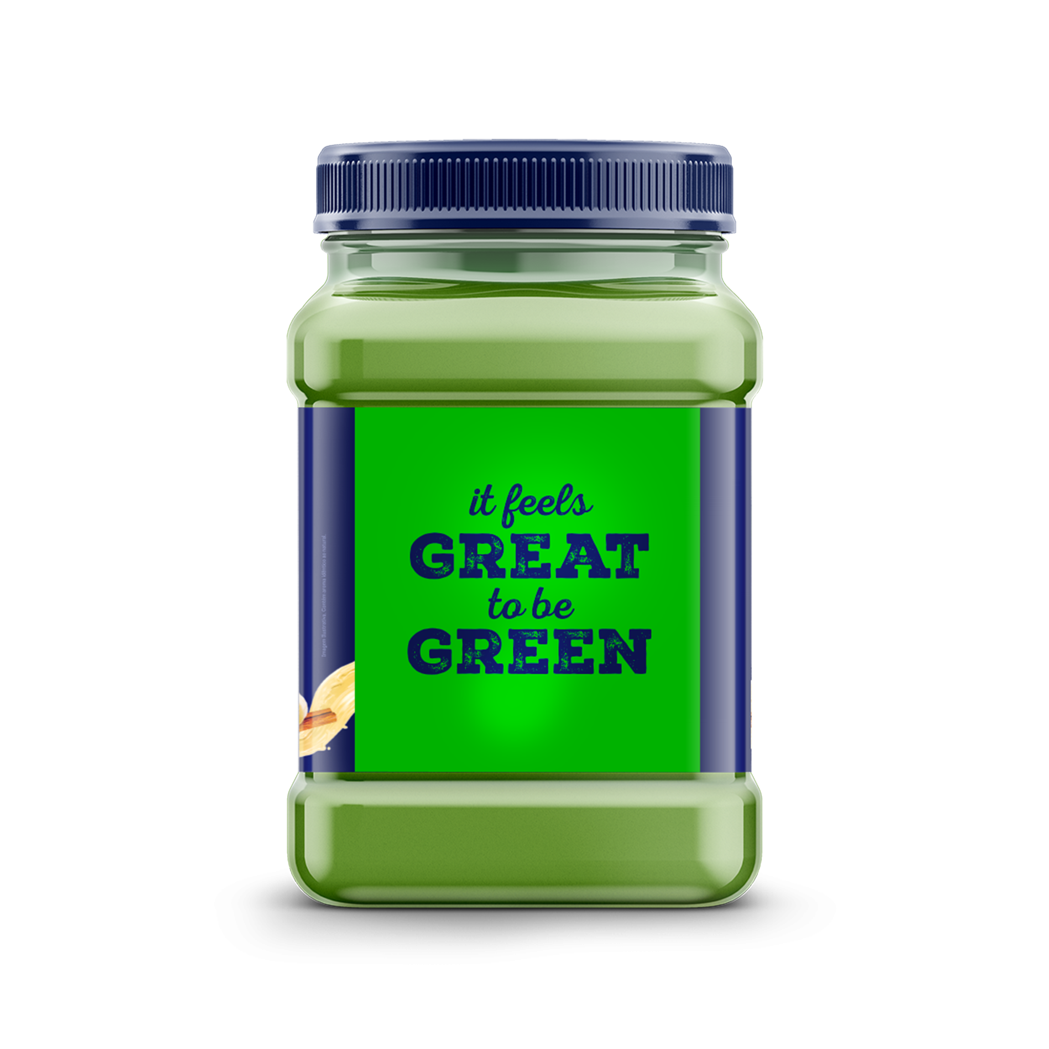 Clean Green Proteína Vegana 840g - Banana com Canela