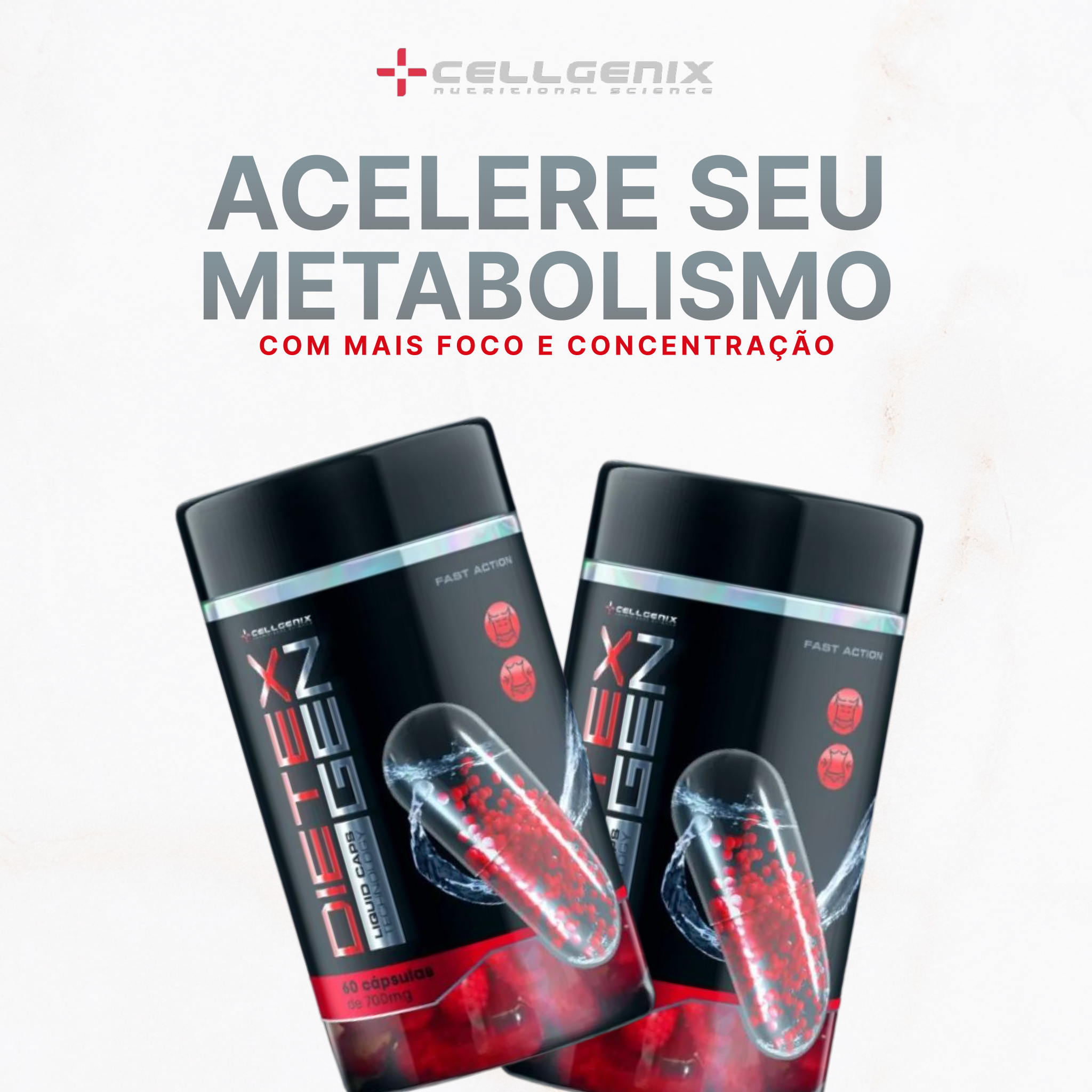 Dietex 60 Cápsulas - Suporte Avançado para Metabolismo e Queima de Gordura