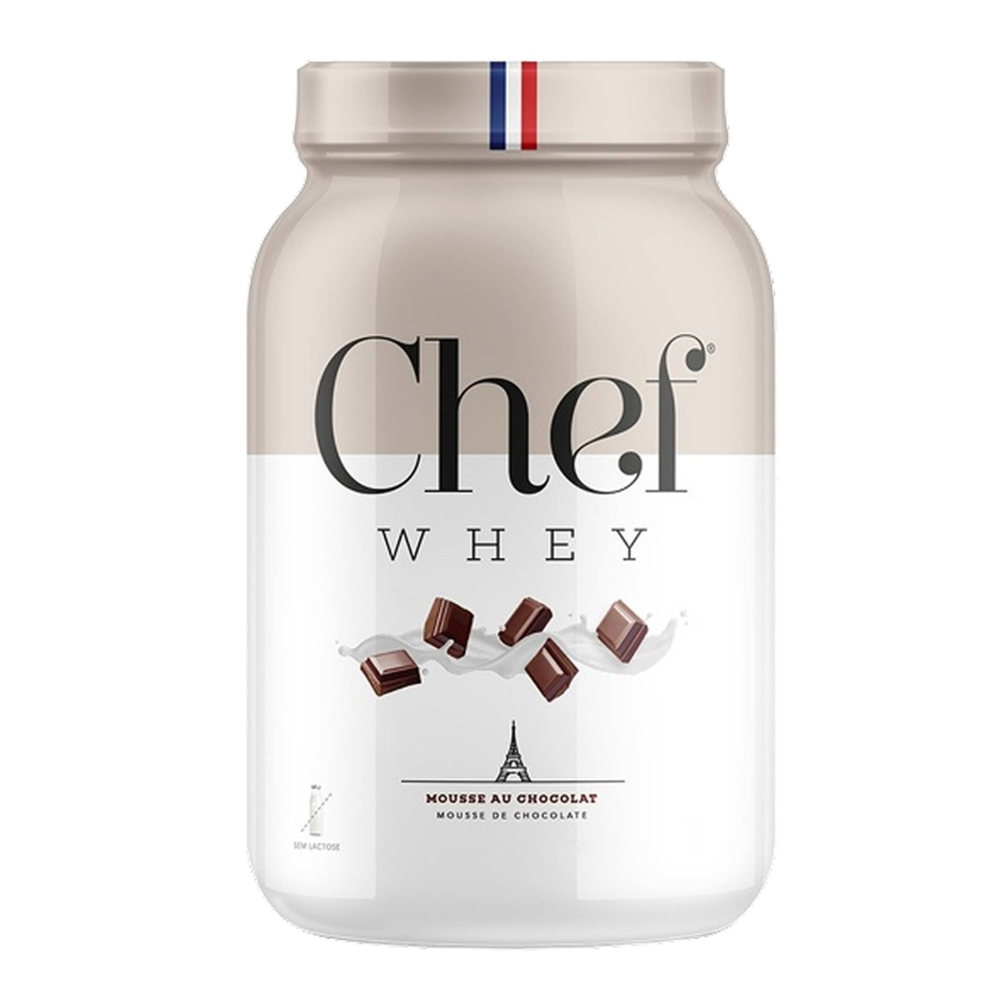 Pote do Chef Whey sabor Mousse au Chocolat 840g